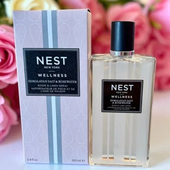 🧴 NEST New York Wellness Himalayan Salt & Rosewater Room & Linen Spray – 3.4 fl - Picture 1 of 2